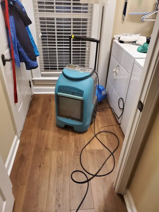 Commercial dehumidifier deployed for Crawl Space Restoration in Hawthorne