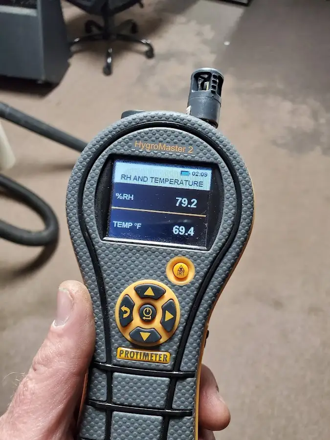 Moisture meter humidity assessment for Fire & Smoke Damage Restoration in Hawthorne